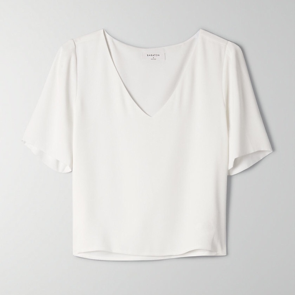 Aritzia Babaton Randy Blouse - Espace (Small)